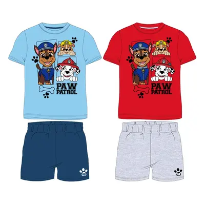 Paw Patrol - Tlapková patrola -Licence Chlapecké pyžamo - Paw Patrol 52041723, červená/ šedá Bar