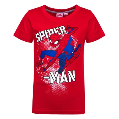 Spider Man - licence Chlapecké triko - Spider-Man 35686, červená Barva: Červená