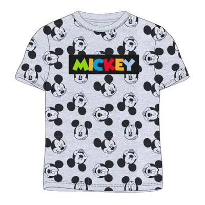 Mickey Mouse - licence Chlapecké tričko - Mickey Mouse 5202A083NI, šedý melír Barva: Šedá