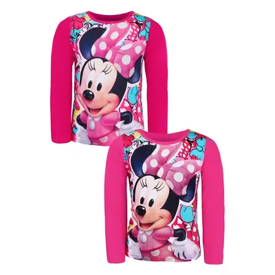 Minnie Mouse - licence Dívčí triko - SETINO Minnie ST-71, růžová Barva: Růžová světlejší