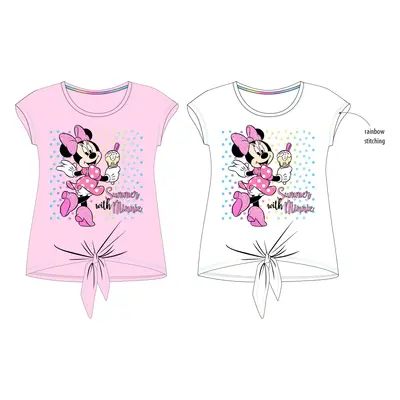 Minnie Mouse - licence Dívčí tričko - Minnie Mouse 52029475, bílá Barva: Bílá