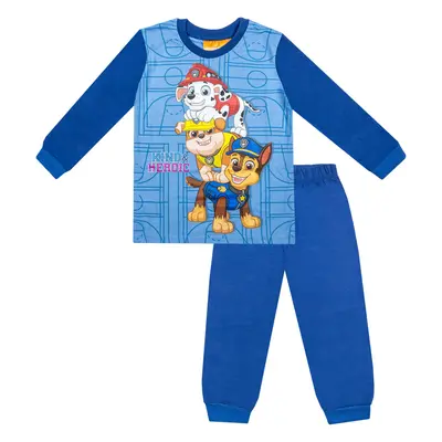 Paw Patrol - Tlapková patrola -Licence Chlapecké pyžamo - Paw Patrol 673, modrá Barva: Modrá