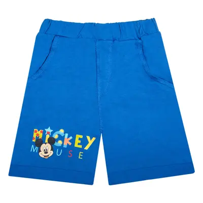 Mickey Mouse - licence Chlapecké kraťasy - Mickey Mouse 52078549, modrá světlejší Barva: Modrá