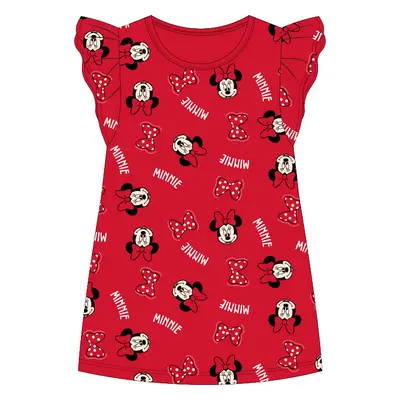 Minnie Mouse - licence Dívčí noční košile - Minnie Mouse 5204A327, červená Barva: Červená