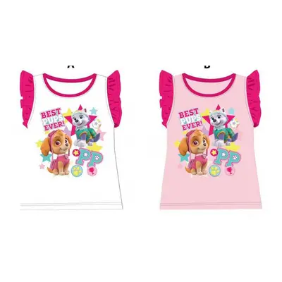 Paw Patrol - Tlapková patrola -Licence Dívčí tílko - SETINO Paw Patrol 980-323, bílá Barva: Bílá