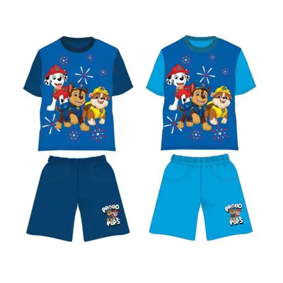 Paw Patrol - Tlapková patrola -Licence Chlapecký letní komplet - Paw Patrol 670, tmavě modrá Bar