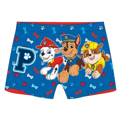 Paw Patrol - Tlapková patrola -Licence Chlapecké koupací boxerky - Paw Patrol 52442207, modrá Ba