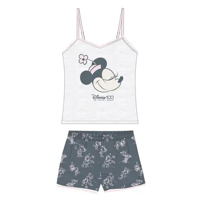 Minnie Mouse - licence Dívčí pyžamo - Minnie Mouse 5204B173, šedá Barva: Šedá