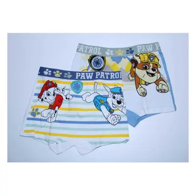 Paw Patrol - Tlapková patrola -Licence Chlapecké boxerky - Paw Patrol EV3010, vzor 1 Barva: Bílá