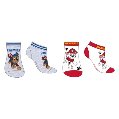 Paw Patrol - Tlapková patrola -Licence Chlapecké kotníkové ponožky - Paw Patrol 52342118, bílá /