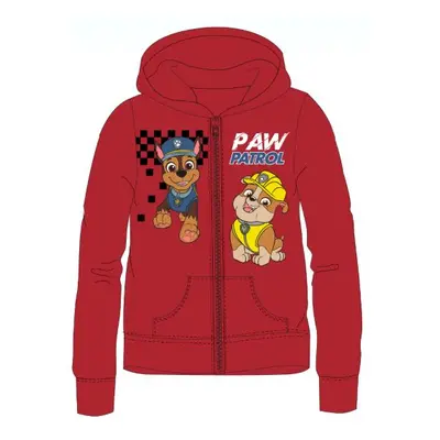 Paw Patrol - Tlapková patrola -Licence Chlapecká mikina - Paw Patrol 52181716, červená Barva: Če