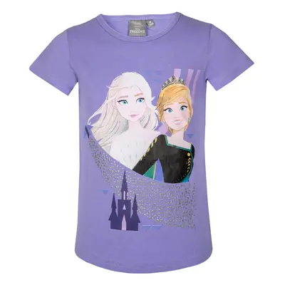 Frozen - licence Dívčí tričko - Frozen 205, fialková Barva: Fialková