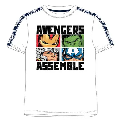 Avangers - licence Chlapecké tričko - Avengers 5202454, bílá Barva: Bílá