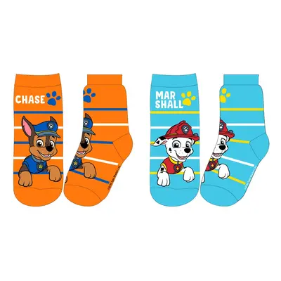 Paw Patrol - Tlapková patrola -Licence Chlapecké ponožky - Paw Patrol 52341748, tyrkysová/ oranž