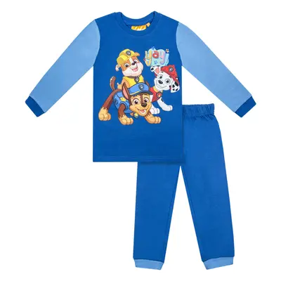 Paw Patrol - Tlapková patrola -Licence Chlapecké pyžamo - Paw Patrol 672, modrá Barva: Modrá