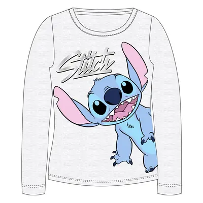 Lilo & Stitch - licence Dívčí tričko - Lilo & Stitch 5218C384, šedý melír Barva: Šedá