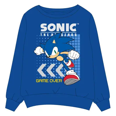 Ježek SONIC - licence Chlapecká mikina - Ježek Sonic 5218152W, modrá Barva: Modrá