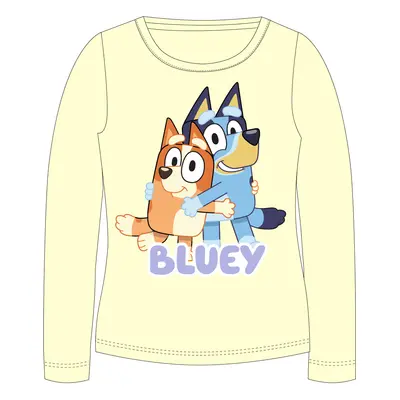 Bluey - licence Dívčí tričko - Bluey 5202054, žlutá Barva: Žlutá