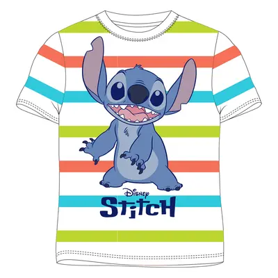 Lilo & Stitch - licence Chlapecké tričko - Lilo & Stitch 5202C370, proužek Barva: Mix barev