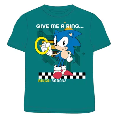 Ježek SONIC - licence Chlapecké tričko - Ježek Sonic 5202058, zelená Barva: Zelená