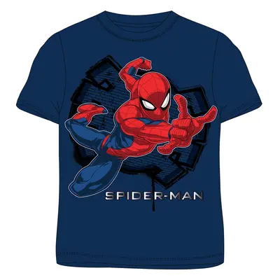 Spider Man - licence Chlapecké tričko - Spider-Man 52021539, tmavě modrá Barva: Modrá tmavě