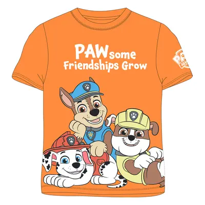 Paw Patrol - Tlapková patrola -Licence Chlapecké tričko - Paw Patrol 52023019, oranžová Barva: O