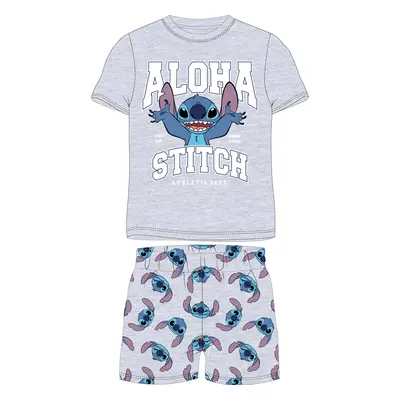 Lilo & Stitch - licence Chlapecké pyžamo - Lilo & Stitch 5204C234, šedý melír Barva: Šedá