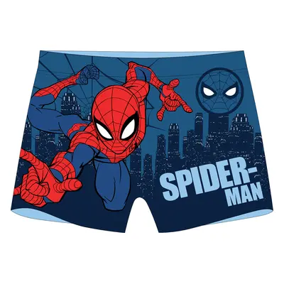 Chlapecké koupací boxerky - Spider-Man 52441654W, tmavě modrá Barva: Modrá tmavě