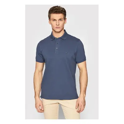 Tommy Hilfiger pánské modré polo tričko