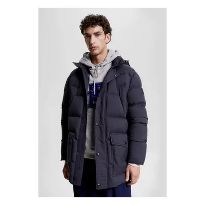 Tommy Hilfiger pánská tmavě modrá parka