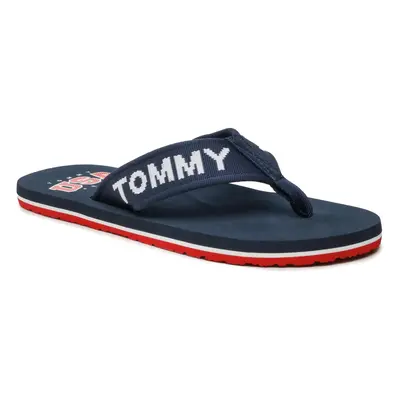 Tommy Jeans pánské tmavěmodré žabky