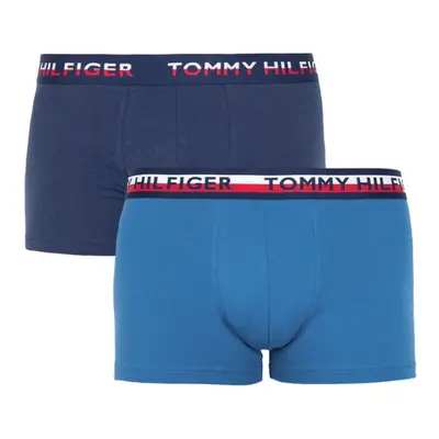 Tommy Hilfiger pánské modré boxerky 2pack