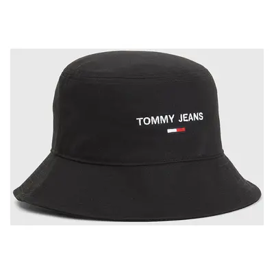 Tommy Jeans dámský černý klobouk