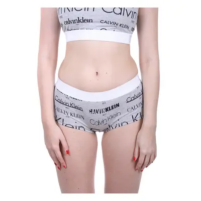 Calvin Klein dámské šedé kalhotky Boyshort