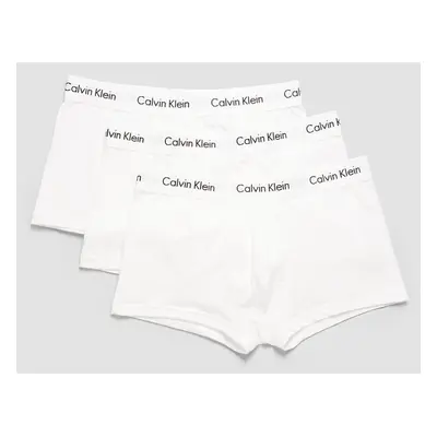 Calvin Klein pánské bílé boxerky 3pack