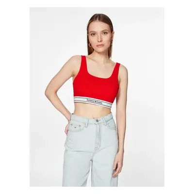 Tommy Jeans dámský červený top