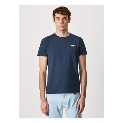 Pepe Jeans pánské tmavě modré tričko Basic