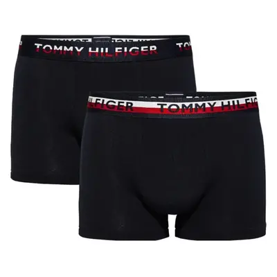 Tommy Hilfiger pánské černé boxerky 2pack