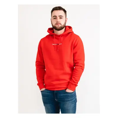 Tommy Jeans pánská červená mikina