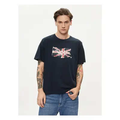 Pepe Jeans pánské modré tričko