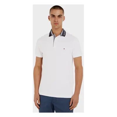 Tommy Hilfiger pánské bílé polo tričko