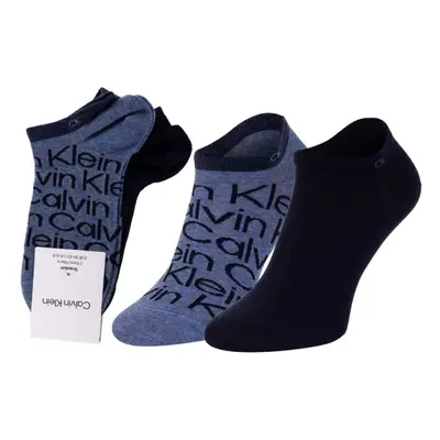 Calvin Klein pánské modré ponožky 2 pack