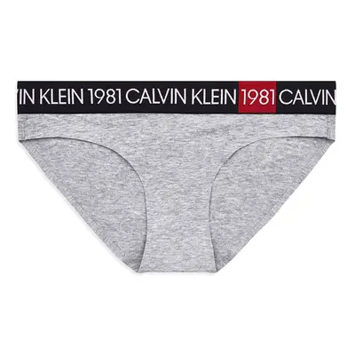 Calvin Klein šedé dámské kalhotky