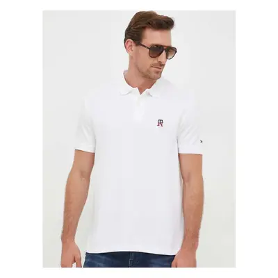 Tommy Hilfiger pánské bílé polo tričko.