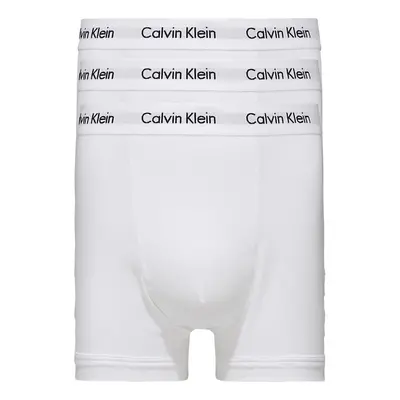 Calvin Klein pánské bílé boxerky 3 pack