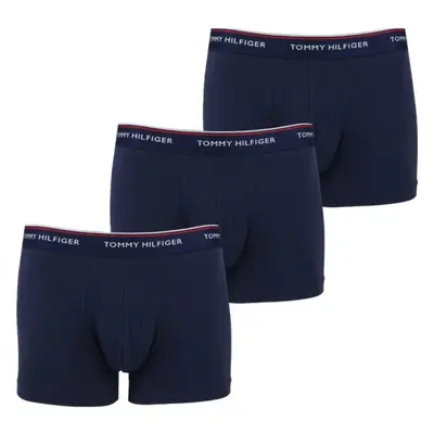 Tommy Hilfiger pánské tmavě modré boxerky 3pack