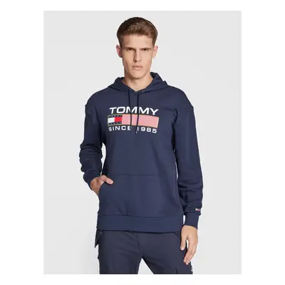 Tommy Jeans pánská tmavě modrá mikina