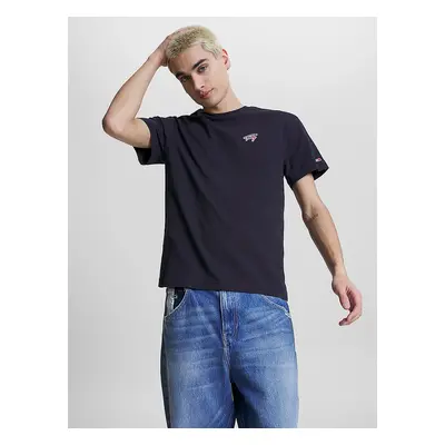 Tommy Jeans pánské tmavě modré triko SIGNATURE