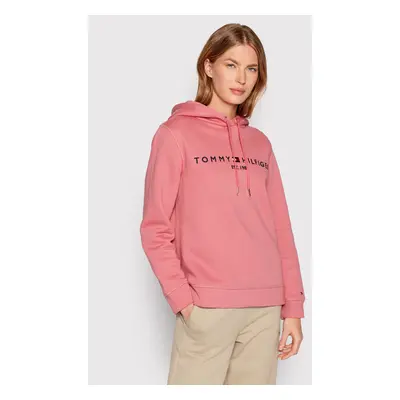 Tommy Hilfiger dámská růžová mikina Hoodie