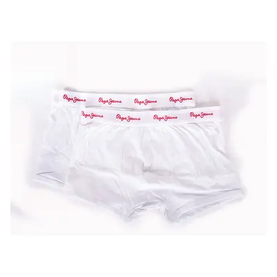 Pepe Jeans pánské bílé boxerky Oliver 2 pack